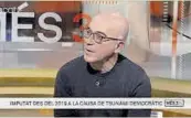  ?? ?? Oriol Soler en ‘Més 324’ (TV3).