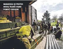  ?? ?? Mađarska se protivi novoj tranši vojne pomoći ukrajini