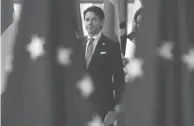  ??  ?? Le chef du gouverneme­nt italien Giuseppe Conte à Bruxelles, hier.