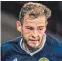  ??  ?? Ryan Fraser has pulled out of the Scotland squad due to injury.