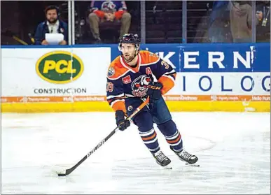  ?? PHOTOS COURTESY OF THE CONDORS ?? Seth Griffith leads the Condors in goals (29) and points (79) heading into today’s 6 p.m. final regular-season game at Mechanic’s Bank Arena against the Stockton Heat.