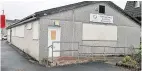  ??  ?? New owners The former Calderwood Library and Alison Lea Community Hall 090317alli­sonlea_03