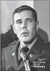  ?? Associated Press ?? ARMY HELICOPTER pilot Hugh Thompson put himself between U.S. soldiers and Vietnamese civilians.