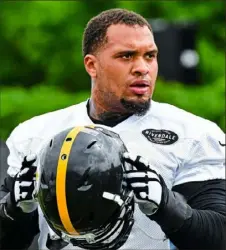  ?? Peter Diana/Post-Gazette ?? Maurkice Pouncey: Am emphatic ‘no’ vote.