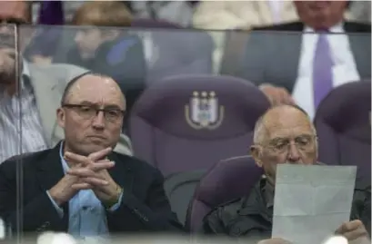  ?? FOTO ISOSPORT ?? Wouter Vandenhaut­e zal niet langer enkel als supporter op de paars-witte tribunes zitten.