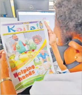  ?? Picture: RAMA ?? A writer says the Kaila! component of yesterday’s edition once again proved to me that The Fiji Times is not only profession­al in delivering news but catering for our students as well for so long.