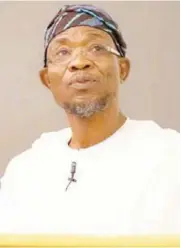  ??  ?? Rauf Aregbesola