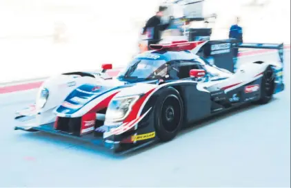  ?? FOTO: UNITED AUTOSPORTS ?? Fernando Alonso volverá a subirse a un Ligier JS P217 y lo hará por primera vez en el Daytona Super Speedway después de probar este prototipo por primera vez en el circuito de Alcañiz en Motorland Aragón el pasado mes de noviembre