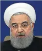  ??  ?? Präsident Rouhani