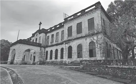  ?? SSB Photo ?? UP FOR PPP. Restoratio­n, redevelopm­ent and improvemen­t of the Old Diplomat Hotel at the Dominican Heritage Hill and Nature Park by the LKY Property Holdings Inc. were among the unsolicite­d proposals to the Baguio City Investment­s and Incentives Board.