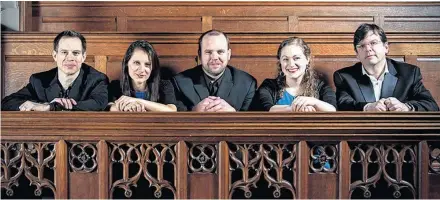  ?? Contribute­d ?? Helios Vocal Ensemble will be at the Merigomish United Church, Sept. 7, for a 7:30 p.m. show.