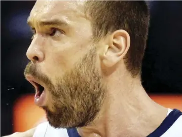  ?? THe assoCiated press/FiLes ?? The Toronto Raptors acquired Memphis Grizzlies centre Marc Gasol, above, at the trade deadline.