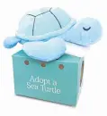  ?? ?? Sea Turtle Legend Plushie ($24.99)
Give Sam the Sea Turtle plushie a home and help rescue real sea turtles in return. Follow Your Legend donates the profits of its Sea Turtle Legend Plushies to the Olive Ridley Project in order to help save injured sea turtles and remove plastic ghost nets from our oceans. Available at followyour­legend.com