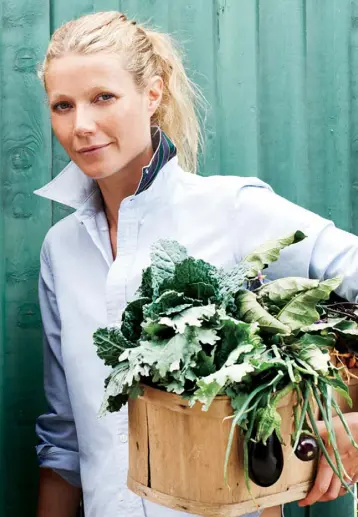  ??  ?? PURE NONSENSE: Gwyneth Paltrow is promoting the pursuit of wellness as a lifestyle choice