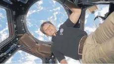  ?? FOTO: AFP ?? Peggy Whitson en la Estación Espacial.