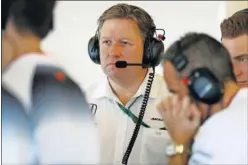  ??  ?? FINAL. La ruptura entre McLaren y Honda fue cordial.