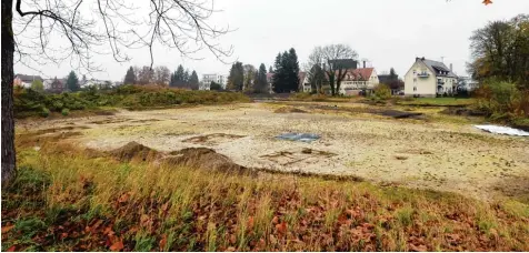  ?? Foto: Marcus Merk ?? Das neue Baugebiet an der Donauwörth­er Straße in Meitingen ist heiß begehrt.