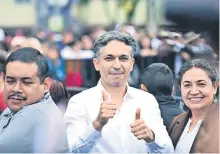  ??  ?? Con 16 votos a favor, de 31 legislador­es morenistas que votaron, el sábado pasado José Luis Rodríguez fue electo nuevo coordinado­r de la bancada.