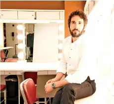  ??  ?? Josh Groban’s first holiday concert premieres online Dec 19.