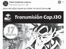  ??  ?? El alcalde publicó el día 9 de marzo, la invitación a los ciudadanos vía Facebook en su cuenta oficial, la cual ha sido vista por más de 2 mil personas.