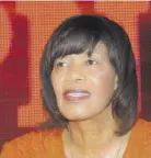  ??  ?? This 2013 file photo shows then Prime Minister and People’s National Party President Portia Simpson Miller at the party’s 75th annual conference at the National Arena in St Andrew.