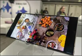  ?? ?? The sales pitch for the Galaxy S24phones revolves around an array of new features powered by artificial intelligen­ce, in contrast to Samsung’s usual strategy highlighti­ng mostly incrementa­l improvemen­ts to the device’s camera and battery life.