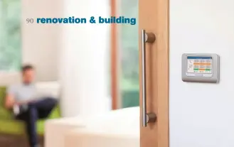  ??  ?? Above: Honeywell’s Evohome is ideal for multi-zone heating systems, controllin­g the temperatur­e across multiple rooms, each containing a thermostat or STRV. Right: Niko Home Control, available from
Moss Technical, is a whole-house wired setup that can give you fully integrated control of all technology in your home; including heating