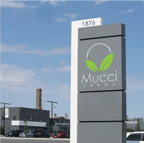  ?? PHOTOS: POSTMEDIA NEWS FILES ?? The Mucci group of companies and two executives were fined $1.5 million by the Canadian Food Inspection Agency for mislabelli­ng produce, and a further $3.2 million by the Ontario Greenhouse Vegetable Growers marketing board.