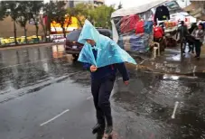  ??  ?? La precipitac­ión pluvial afectó A. Obregón, Azcapotzal­co, Cuajimalpa, GAM, Iztacalco, Iztapalapa, Magdalena Contreras, Tláhuac y Tlalpan.