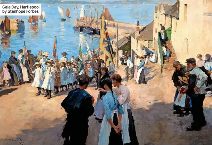  ?? ?? Gala Day, Hartlepool by Stanhope Forbes