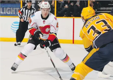 ?? FREDERICK BREEDON/GETTY IMAGES ?? The Calgary Flames beefed up their blue-line when they acquired defenceman Michael Stone from the Arizona Coyotes in a deal last week ahead of the NHL’s trade deadline. With a playoff spot in hand but not locked up, the Flames might be looking for more...