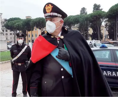  ?? (Imagoecono­mica) ?? Al vertice
Il generale Teo Luzi, 61 anni, nuovo comandante generale dell’Arma