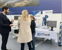  ?? (D.R.) ?? Le logiciel Kintrack d’Ekinnox permet d’optimiser la rééducatio­n des membres inférieurs.