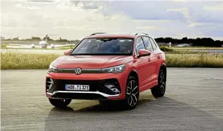  ?? ?? After its world premiere in September the new, third generation Tiguan is one of the imported Volkswagen­s to be launched in SA this year. Below: The compact SUV to be built at Volkswagen’s Kariega plant will also be the basis of a new bakkie.