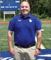  ?? Contribute­d photo ?? Old Saybrook Public Schools recently promoted Brendan Saunders to the new athletic director.