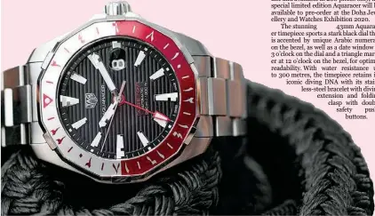 TAG Heuer announces first Qatar limited edition watch PressReader