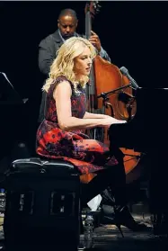  ??  ?? Jazz Diana Krall avrà come ospite speciale Joe Lovano