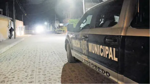  ?? ARCHIVO ?? Fue durante la madrugada de ayer y policías tomaron conocimien­to.