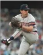  ?? MARK LENNIHAN — THE ASSOCIATED PRESS FILE ?? In this file photo, Detroit Tigers’ Jack Morris pitches against the New York Yankees in New York.