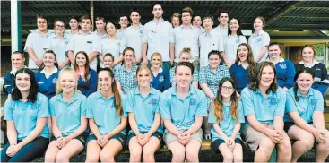  ??  ?? Each year more than 20 per cent of Neerim District Secondary College students develop leadership skills across a range of areas. Pictured is the 2016 College leadership group.