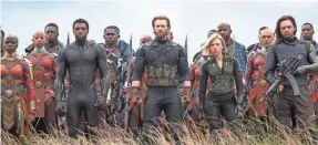  ?? CHUCK ZLOTNICK/MARVEL/DISNEY ?? A monumental battle is brewing in “Infinity War.”