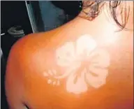  ?? TWITTER ?? Algunas de las fotos colgadas en las redes sociales: sus autores las identifica­n como Sunburn Art