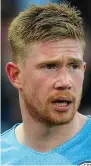  ?? GETTY IMAGES ?? Imperious: star man De Bruyne