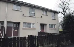 ??  ?? Numbers 3 and 4 Drumellan Mews in Lurgan where the abuse occurred