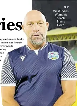 Deitz learned much from Bangladesh series - PressReader