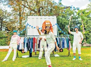  ??  ?? Howzat? Joseph O’malley’s production is touring a selection of suburban cricket clubs