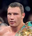  ??  ?? Vitali Klitschko