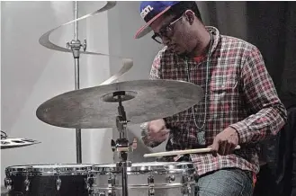  ?? Courtesy photo ?? Drummer Chris Dave is a Houston native who has recorded with Adele, Ed Sheeran, Maxwell, D’Angelo and others. His first album, “Chris Dave and the Drumhedz,” is being released this month.