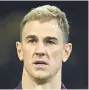  ??  ?? SHIPPED OUT: England No.1 Hart had to leave City