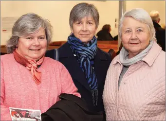  ??  ?? Julie Heather, Siobhán Norman and Doreen Lumley.